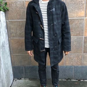 Tommy Hilfiger 36R Plaid Wool Jacket/Parka
